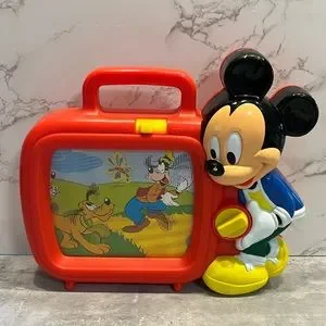 ぬいぐるみ Old Mickey mouth music box doll ぬいぐるみ Old Mickey mouth music box doll Vintage Mickey